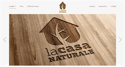 Desktop Screenshot of lacasanaturale.com